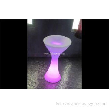 Glowing Fashionable LED Bar Chair With polyethylene Materia